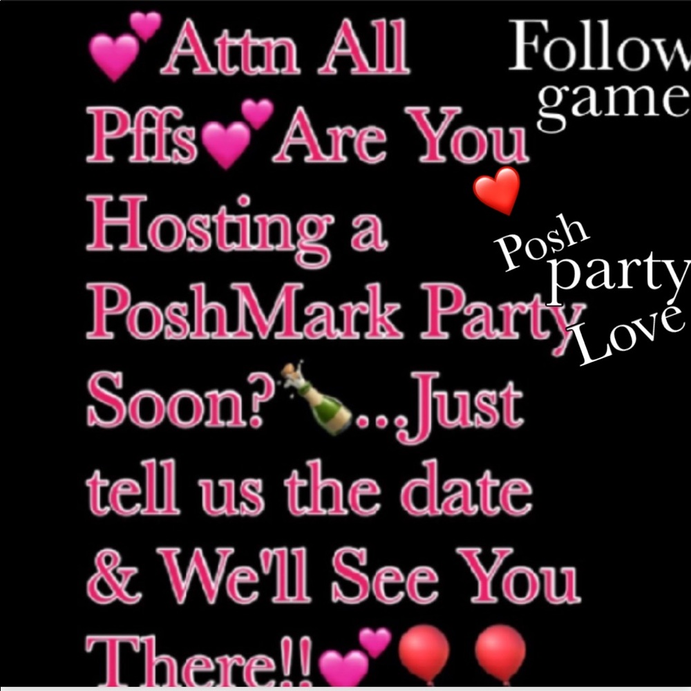 CommentsFull PoshmarkPartyLineup RUHostingSoon?❤️ - Picture 2 of 8